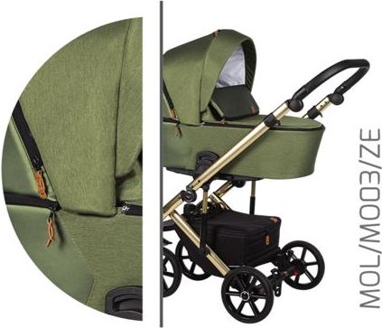 Kočárek Baby Merc Mosca Limited 2020 trojkombinace s autosedačkou MOL/MO03/ZE - obrázek 4