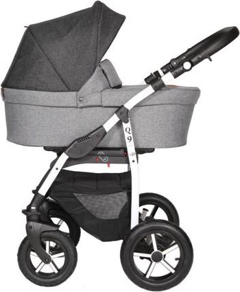 Kočárek Baby Merc Q9 2019 trojkombinace černý rám s autosedačkou Q9/177B - obrázek 12