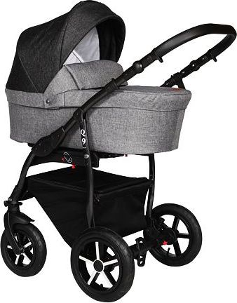 Kočárek Baby Merc Q9 2019 trojkombinace černý rám s autosedačkou Q9/177B - obrázek 1