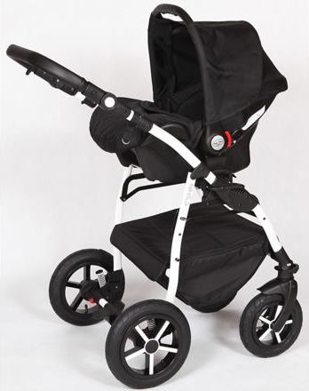 Kočárek Baby Merc Zipy Q 2019 trojkombinace bílý rám s autosedačkou ZQ/133C - obrázek 3