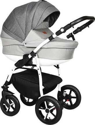 Kočárek Baby Merc Zipy Q 2019 trojkombinace bílý rám s autosedačkou ZQ/160C - obrázek 4