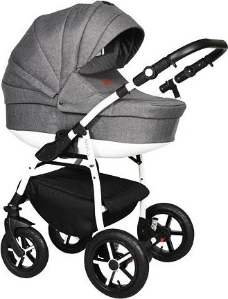 Kočárek Baby Merc Zipy Q 2019 trojkombinace bílý rám s autosedačkou ZQ/161C - obrázek 3