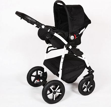 Kočárek Baby Merc Zipy Q 2019 trojkombinace černý rám s autosedačkou ZQ/134B - obrázek 3