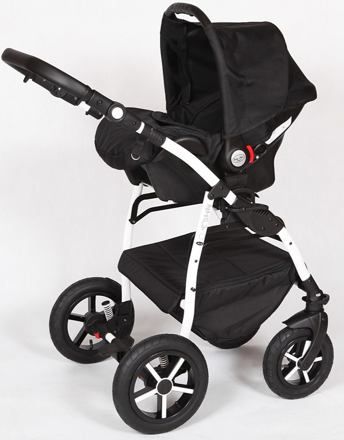 Kočárek Baby Merc Zipy Q 2019 trojkombinace černý rám s autosedačkou ZQ/138B - obrázek 3