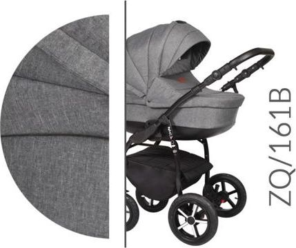 Kočárek Baby Merc Zipy Q 2019 trojkombinace černý rám s autosedačkou ZQ/161B - obrázek 1
