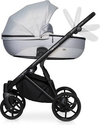 Kočárek Riko Nano Pro 2020 dvojkombinace Pearl Pink - obrázek 6