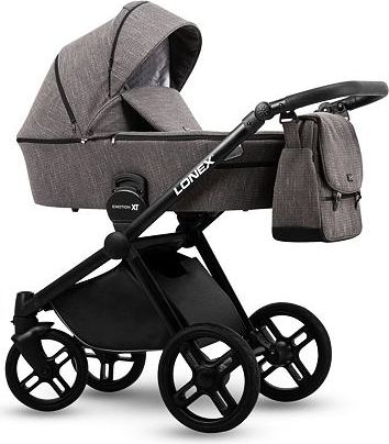 Kočárek Lonex Emotion XT dvojkombinace XT01 Grafit - obrázek 1