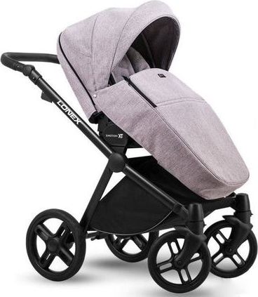Kočárek Lonex Emotion XT dvojkombinace XT04 Světle šedá - obrázek 2