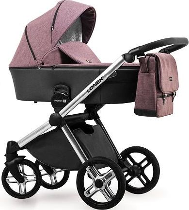 Kočárek Lonex Emotion XT dvojkombinace XT09 Lila - obrázek 1