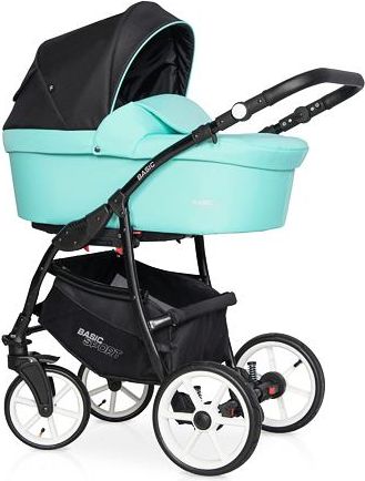 Kočárek Riko Basic Sport 2020 dvojkombinace Ceramic green - obrázek 2
