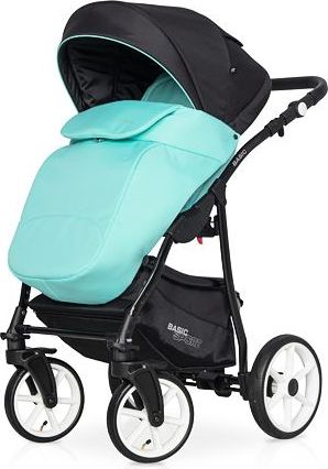 Kočárek Riko Basic Sport 2020 dvojkombinace Ceramic green - obrázek 7