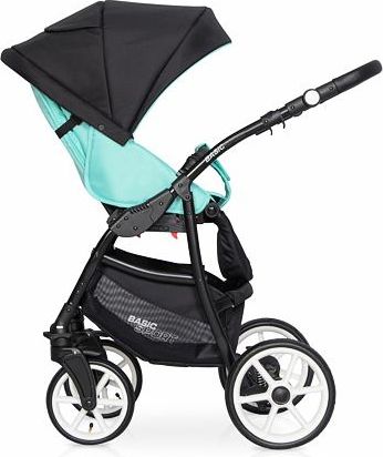 Kočárek Riko Basic Sport 2020 dvojkombinace Ceramic green - obrázek 8
