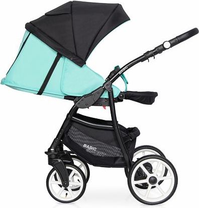 Kočárek Riko Basic Sport 2020 dvojkombinace Ceramic green - obrázek 9