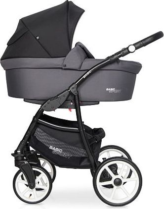 Kočárek Riko Basic Sport 2020 trojkombinace Carbon - obrázek 1