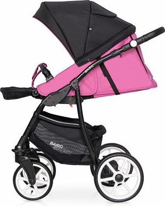 Kočárek Riko Basic Sport 2020 trojkombinace Magenta - obrázek 11