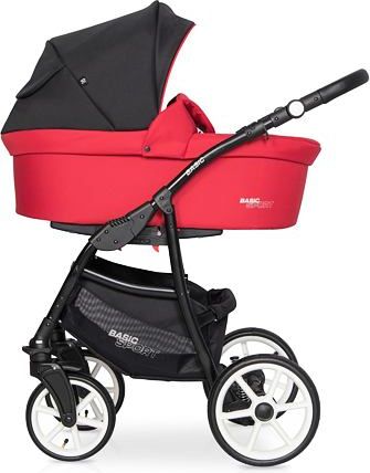 Kočárek Riko Basic Sport 2020 trojkombinace Sport red - obrázek 1