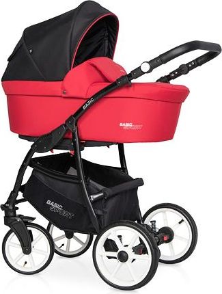 Kočárek Riko Basic Sport 2020 trojkombinace Sport red - obrázek 2