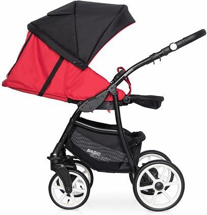 Kočárek Riko Basic Sport 2020 trojkombinace Sport red - obrázek 9