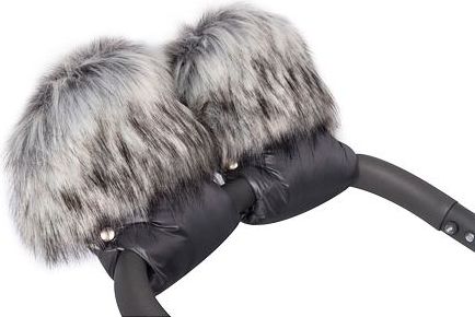 Rukavice na kočárek Colibro Graphite - obrázek 2