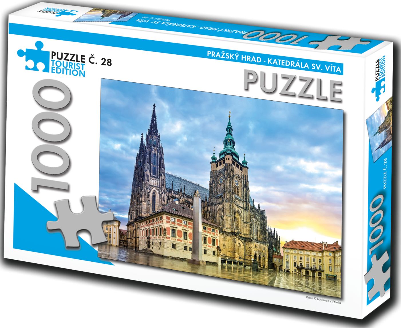 TOURIST EDITION Puzzle Katedrála sv. Víta, Praha 1000 dílků (č.28) - obrázek 1