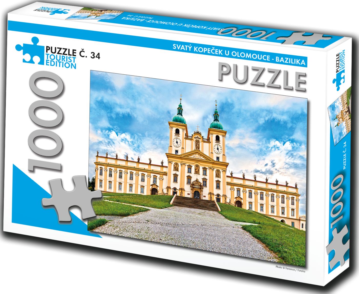 TOURIST EDITION Puzzle Svatý kopeček u Olomouce - bazilika 1000 dílků (č.34) - obrázek 1