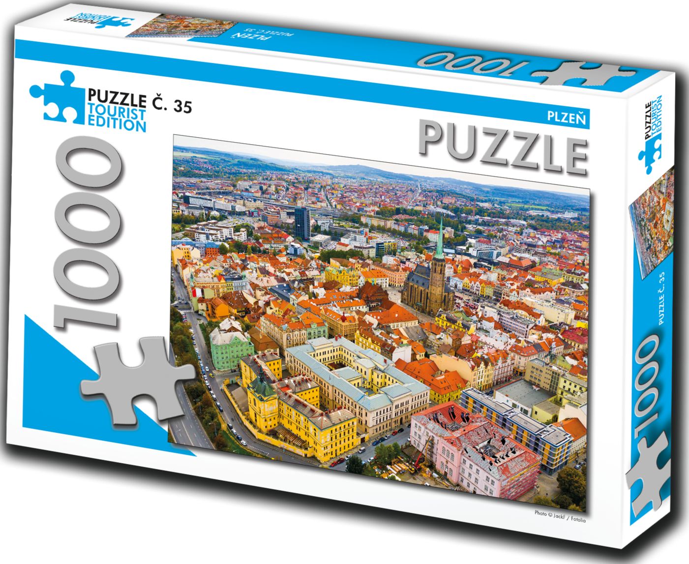 TOURIST EDITION Puzzle Plzeň 1000 dílků (č.35) - obrázek 1