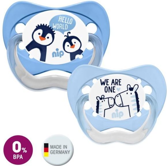 Šiditko silikon NIP Family Mix barev 16-32 měsíců - obrázek 2