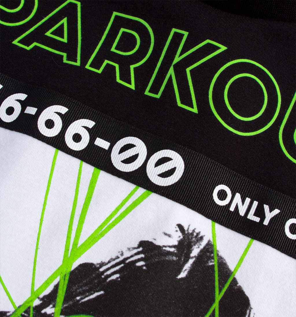 Chlapecké tričko CANGURO PARKOUR černé Velikost: 98 - obrázek 3