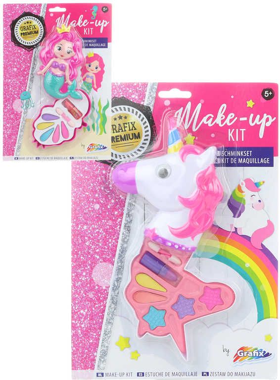 Dětské šminky make-up sada s malovátky mořská panna / jednorožec - obrázek 1