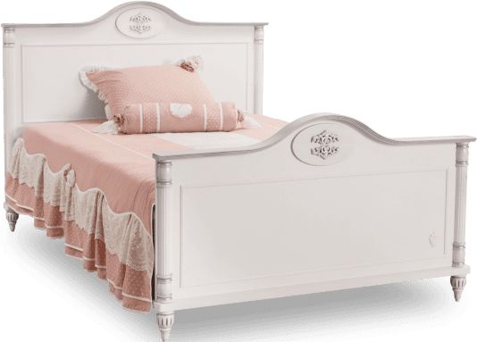 Čilek Dětská postel ROMANTIC včetně matrace 100x200 cm - obrázek 1