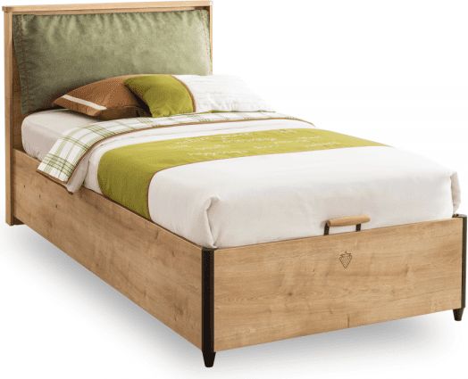 Čilek Studentská postel MOCHA s úložným prostorem včetně matrace 100x200cm - obrázek 1