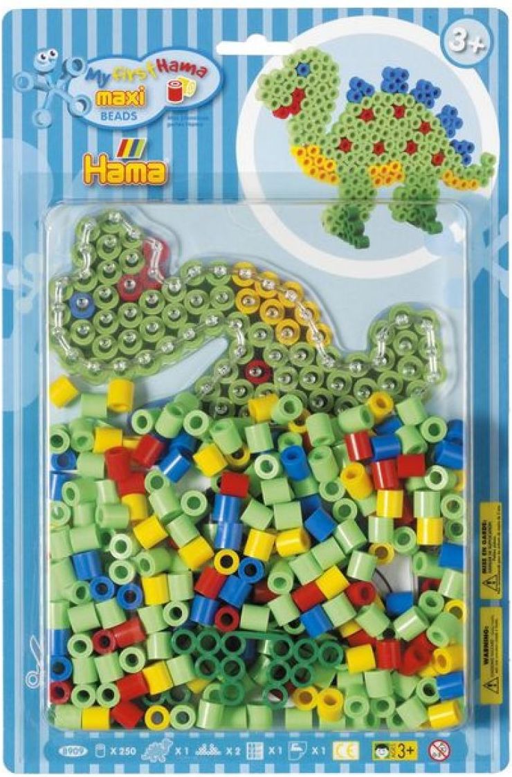 Hama H8909 Maxi korálky set Dinosaurus - obrázek 1