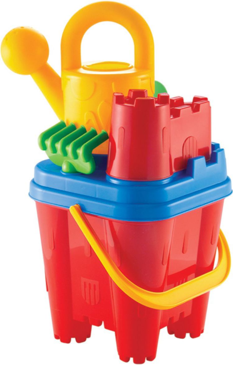 Ecoiffier Kyblíček Hrad set s konvičkou 20 cm - obrázek 1
