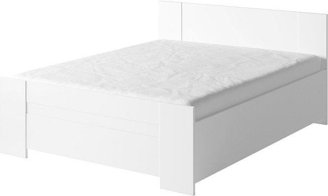 Gib Jednolůžková postel Filip - Bílá, záhlavek / bílá - obrázek 1