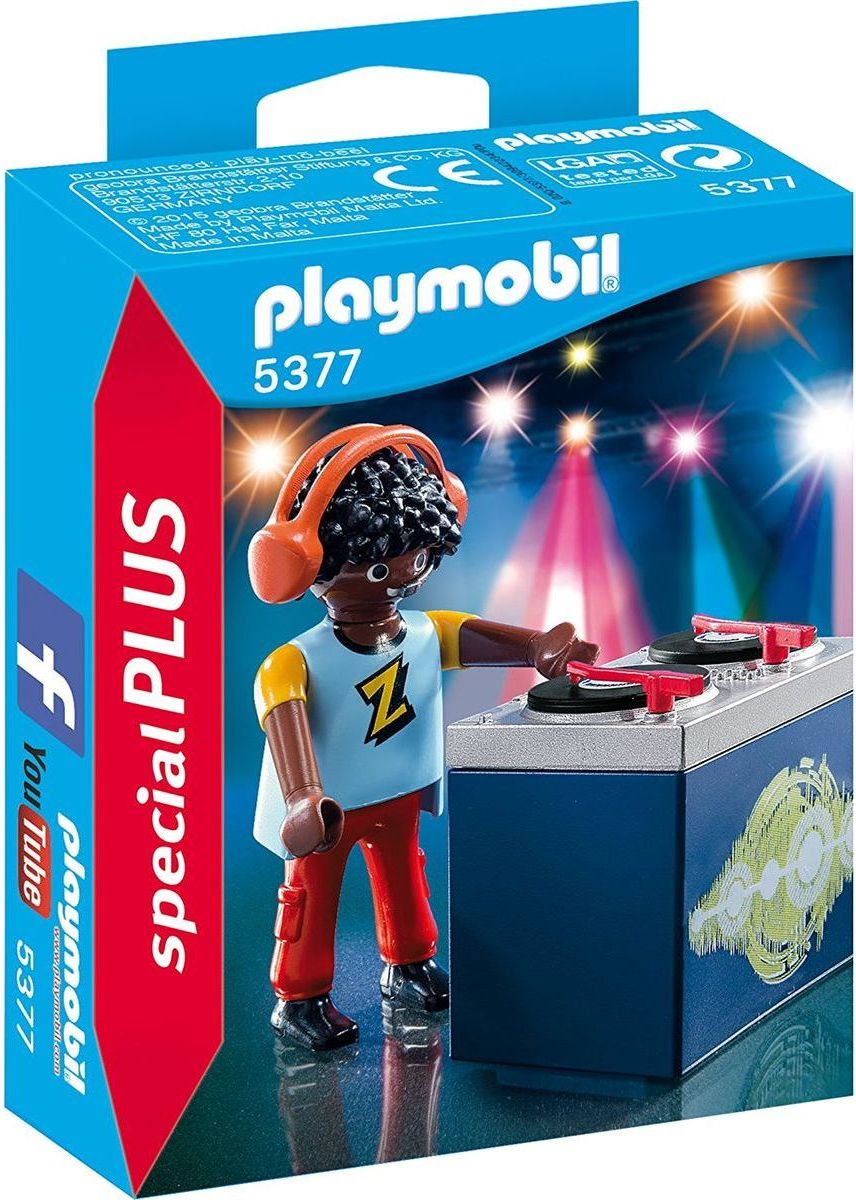 Playmobil 5377 DJ s mixážním pultem - obrázek 1