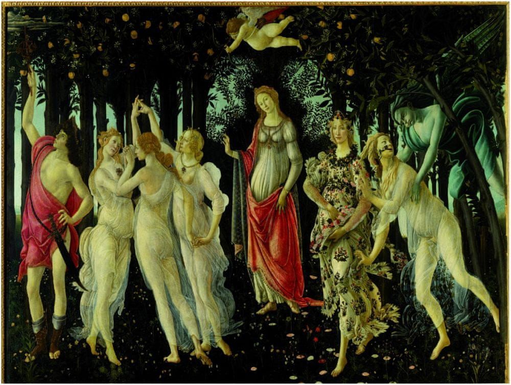 RICORDI Sandro Botticelli-la primavera - obrázek 1