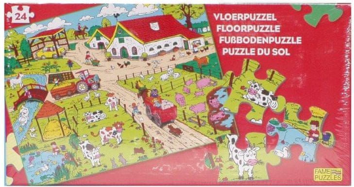 SPEZET Puzzle na podlahu vesnice 24d - obrázek 1