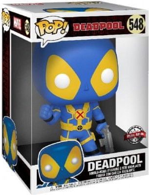 ADC Blackfire Figurka Funko POP! Marvel: 10" Deadpool - Thumbs Up Blue - obrázek 1