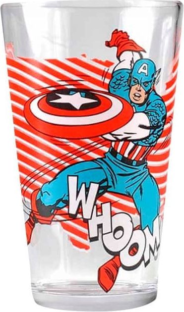 Sklenice Captain America 450 ml - obrázek 1