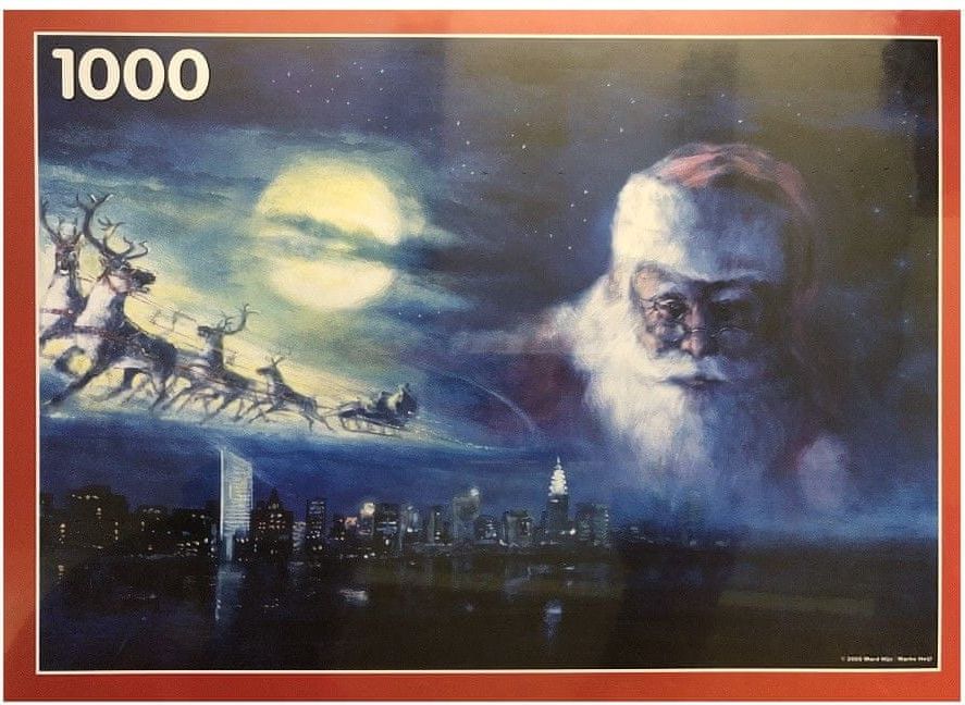 SPEZET Santa Claus veze dárky 1000d - obrázek 1