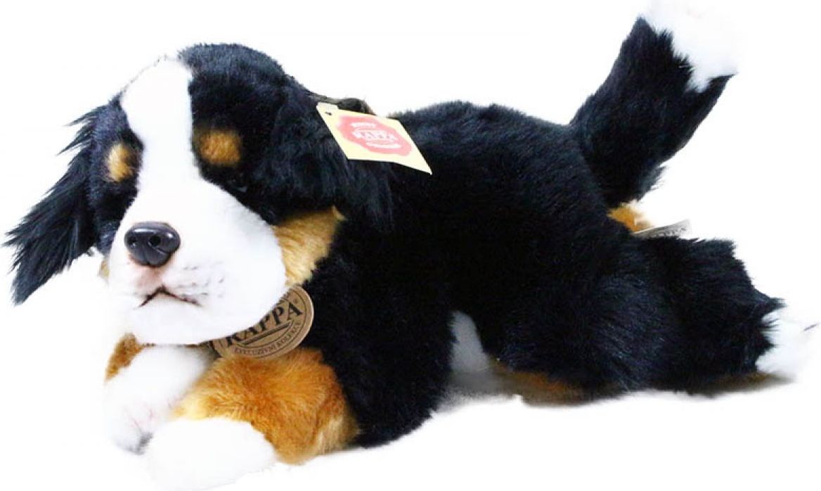 Rappa Plyšový pes ležící  30 cm Bernardýn - obrázek 1