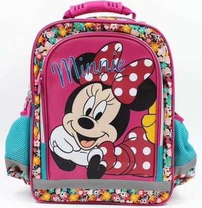 SETINO Dívčí školní batoh Disney Minnie Mouse, růžový - obrázek 1