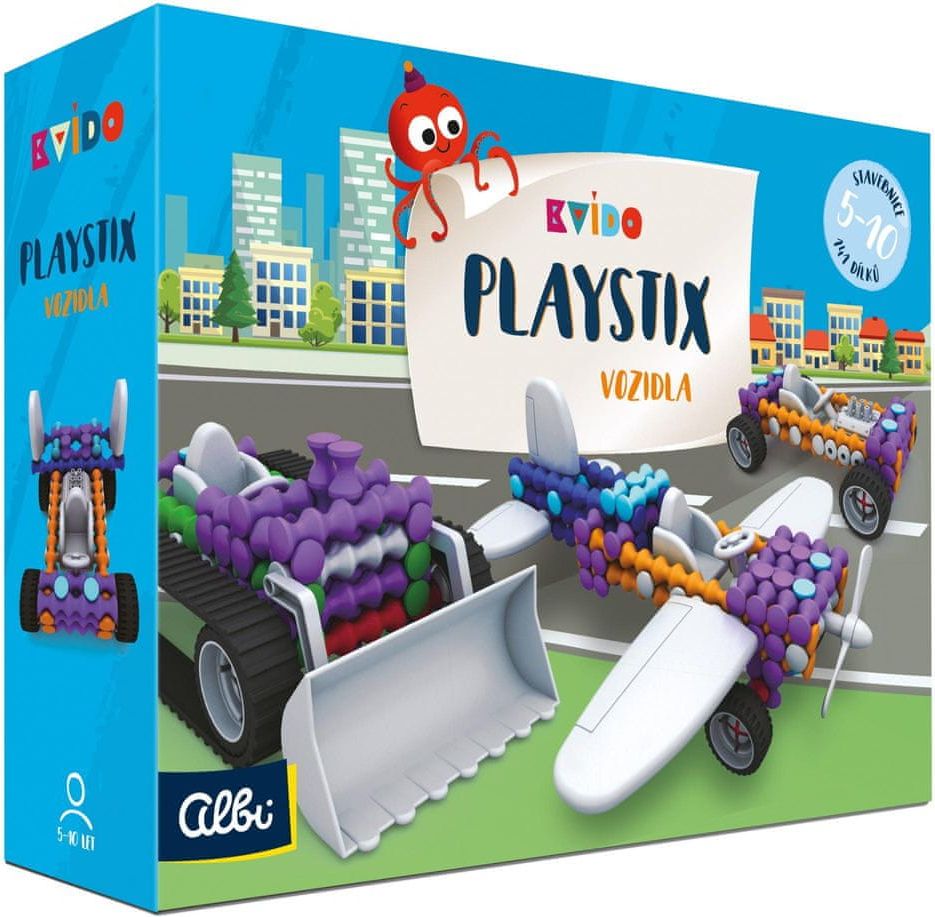 Albi Kvído Playstix vozidla - obrázek 1