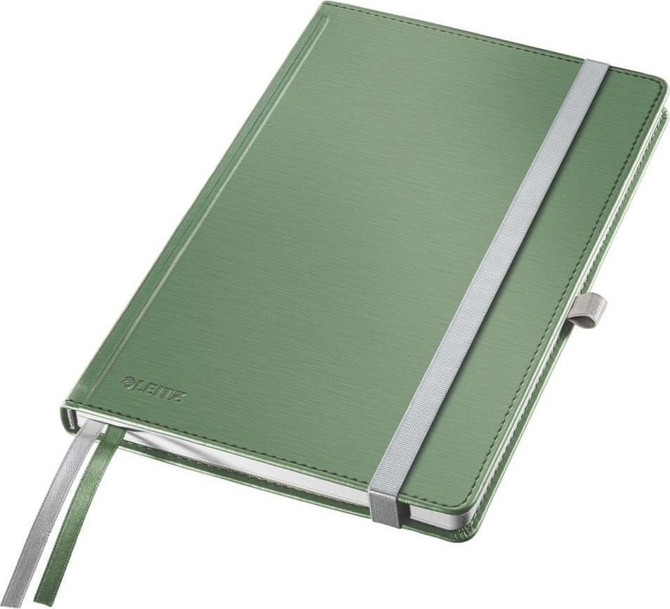 Zápisník Leitz Style A5 tvrdé desky linkovaný celadonově zelený - obrázek 1