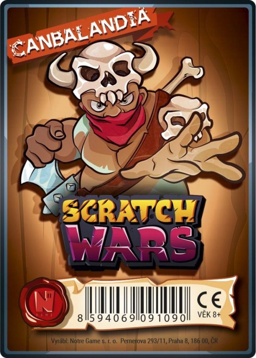 Scratch Wars Karta hrdiny Canbalandia - obrázek 1