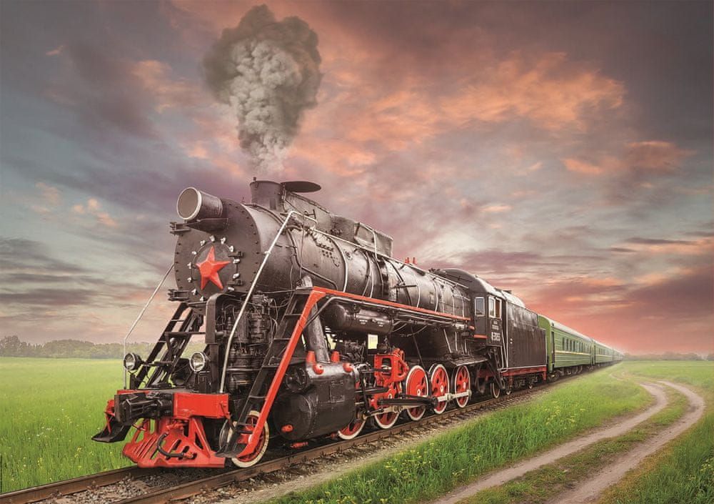 Educa Puzzle Parní lokomotiva 2000 dílků - obrázek 1