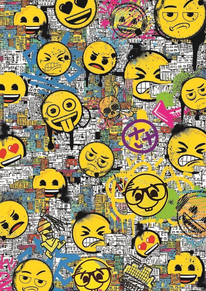 Educa Puzzle Emoji: Graffiti 500 dílků - obrázek 1