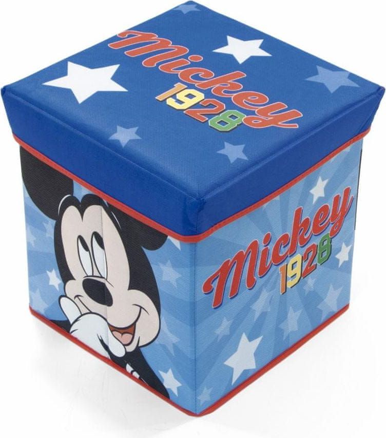 Arditex Úložný box na hračky Mickey s víkem - obrázek 1