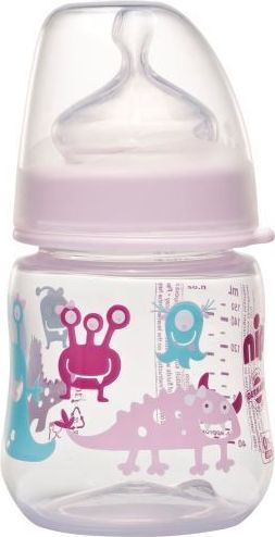Lahev široká 150 ml PP NIP Silikon M Girl - obrázek 2