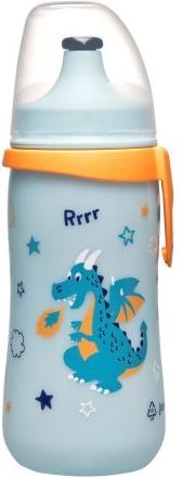 Lahev s pítkem 330 ml NIP Kids Cup Girl - obrázek 2
